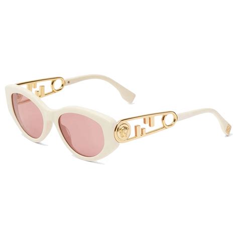 women's fendi frames|Fendi sunglasses white frame.